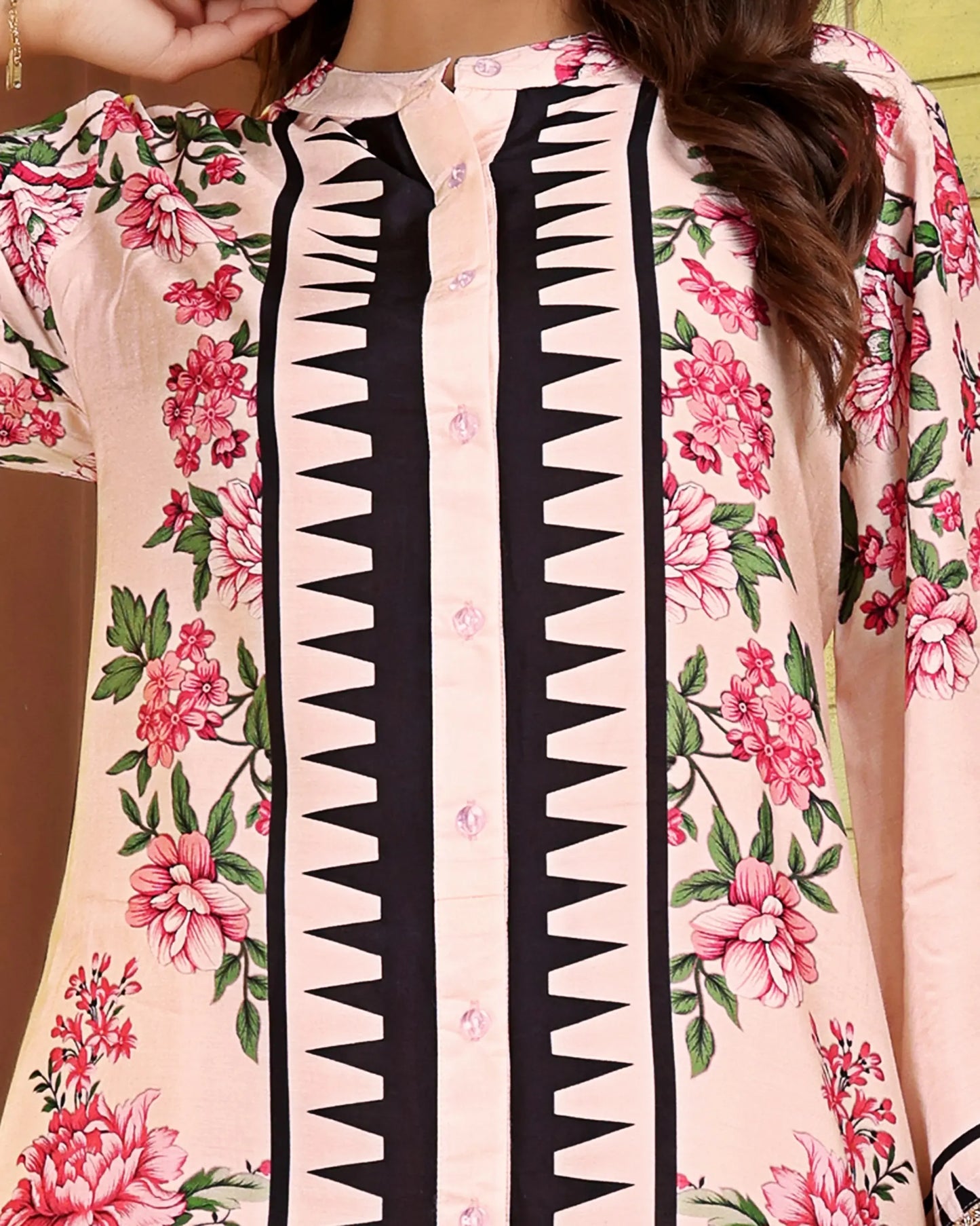 Comfortable Pink Summer Co-ord Set