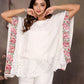 Ivory Bloom Kaftan Set