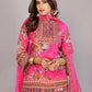 Fuchsia Hot Pink Sharara Set