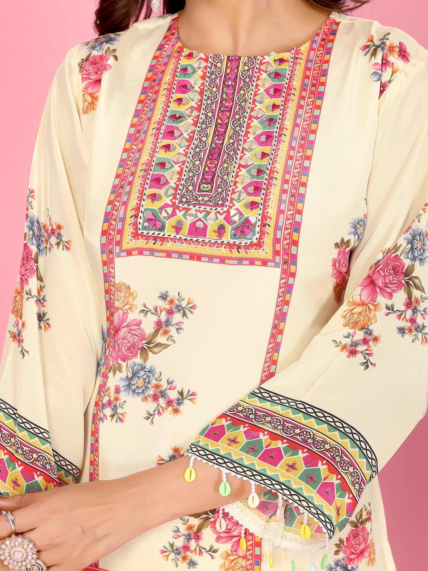 Ivory Garden Sharara Set