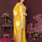 Marigold Majesty Short Dress and Dupatta Set