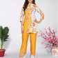 Marigold Yellow Floral Printed Co-ord Set