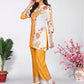 Marigold Yellow Floral Printed Co-ord Set