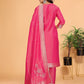 Regal Rani Hand-Work Tissue Suit Set