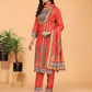 Crimson Kali Mundi Work Suit Set