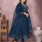 Noor-e-Sapphire Anarkali Set