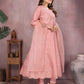 Blush Elegance Anarkali Set