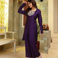 Haze Purple Handwork Co-ord Set