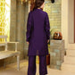 Haze Purple Handwork Co-ord Set