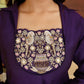 Haze Purple Handwork Co-ord Set